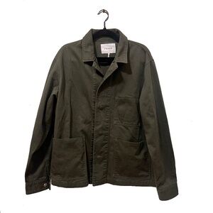 Frame Denim Cotton-Twill Chore Jacket